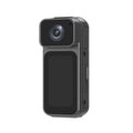 S80 HD sports camera in black, showing compact size and lens on white background
