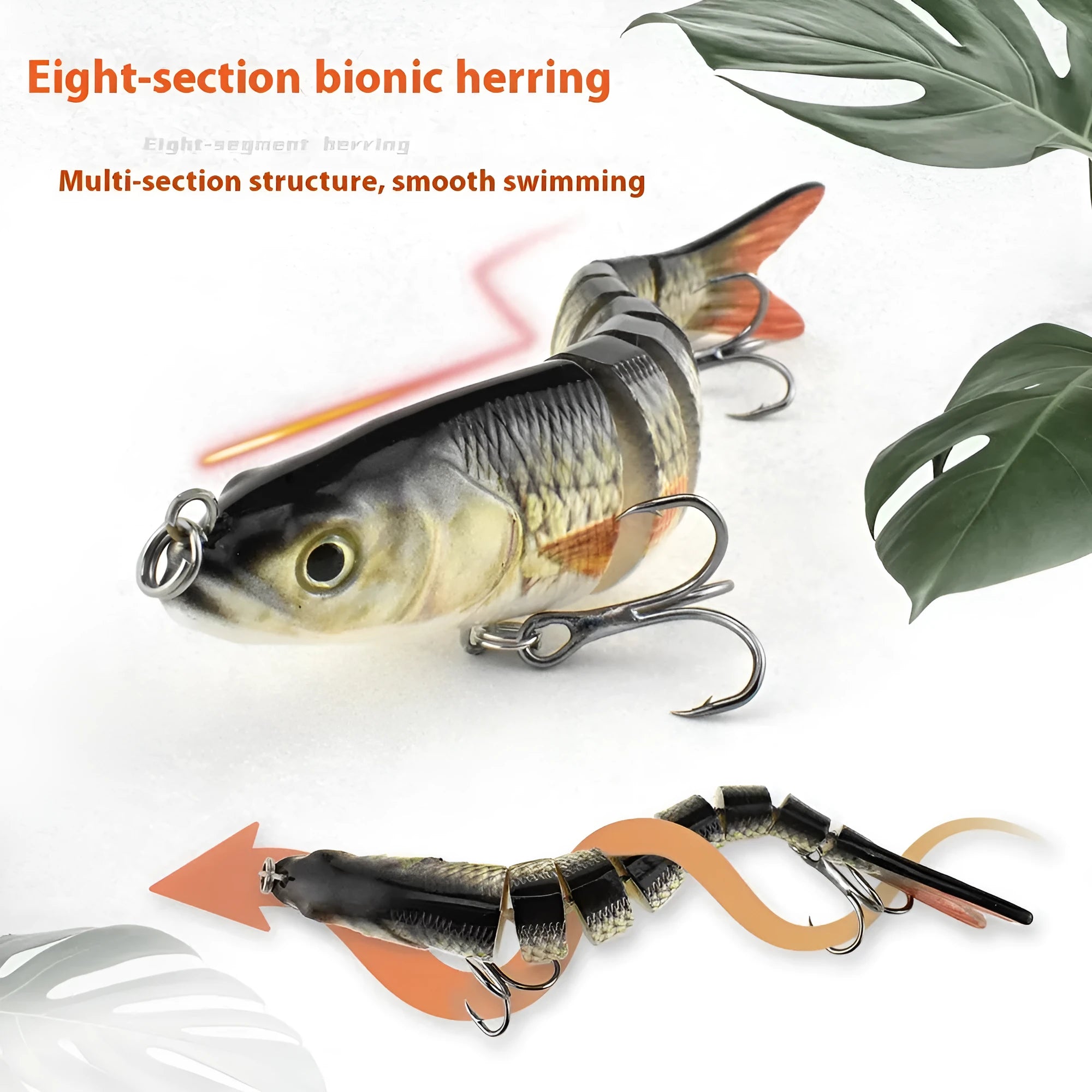 Hard plastic bionic fishing lure measuring 133mm, shown in multiple colour options.