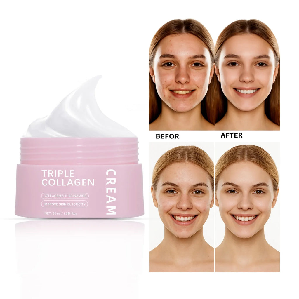 Triple collagen egg white icing cream 50ml neutral package
