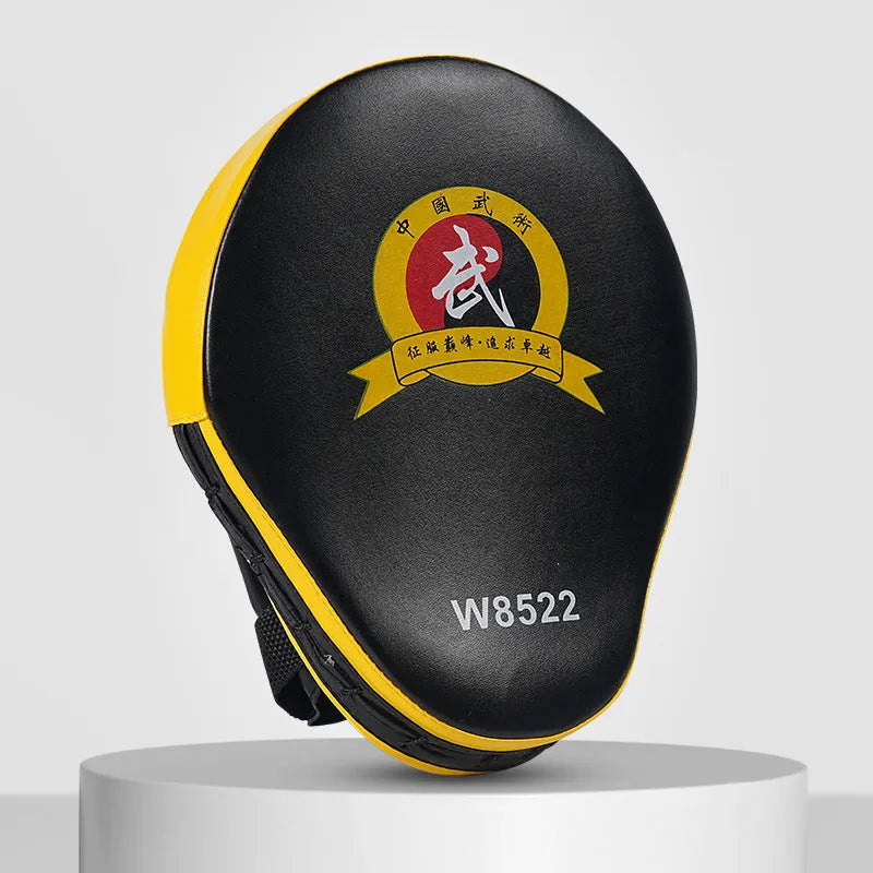 Vertical boxing target punch mitts for Sanda Muay Thai training with coloured edge options