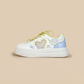 Korean-style summer sneakers with mesh upper and Meow Rabbit Sea Salt Cheese colour