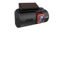 Front and rear dual lens dashcam with 4K HD recording, GPS and WiFi, 3.0 inch screen, ZD72 Black