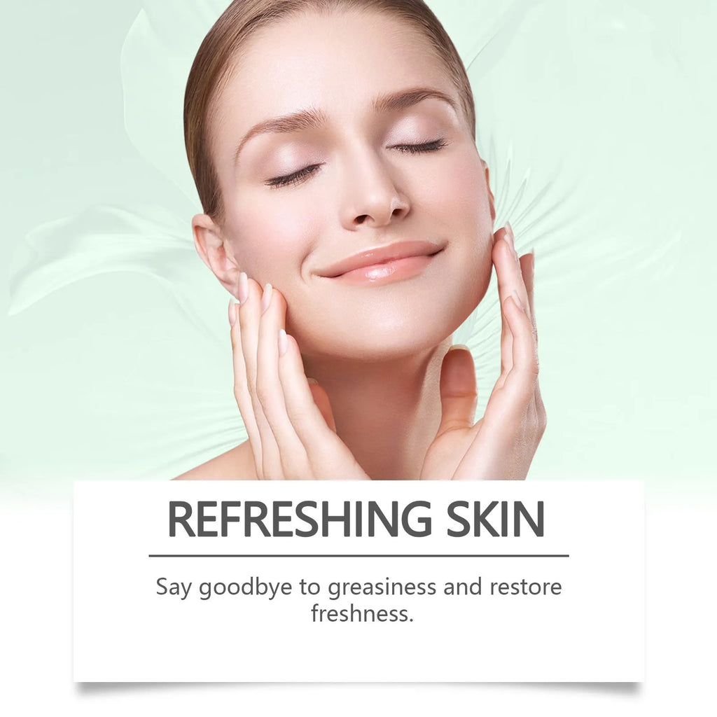 55g tube of bentonite clay pore cleaning mud mask with moxa leaf extract for acne treatment