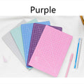 Art pen knife cutting board set in chosen colour with backing board, ruler, pen sharpener, and blade.