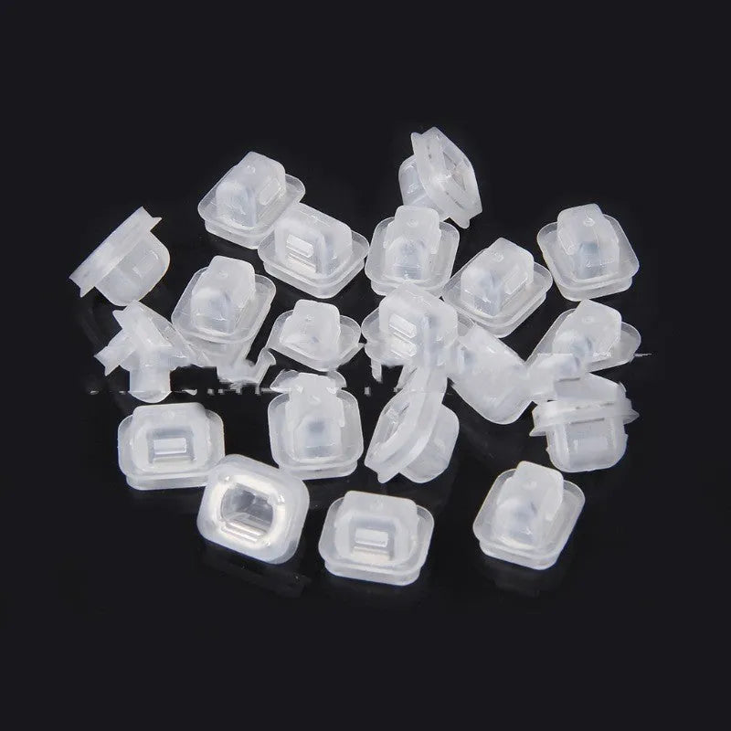 BMW E39 E38 interior seat buckle fastener clips with 17.3mm frame dimensions