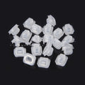 BMW E39 E38 interior seat buckle fastener clips with 17.3mm frame dimensions