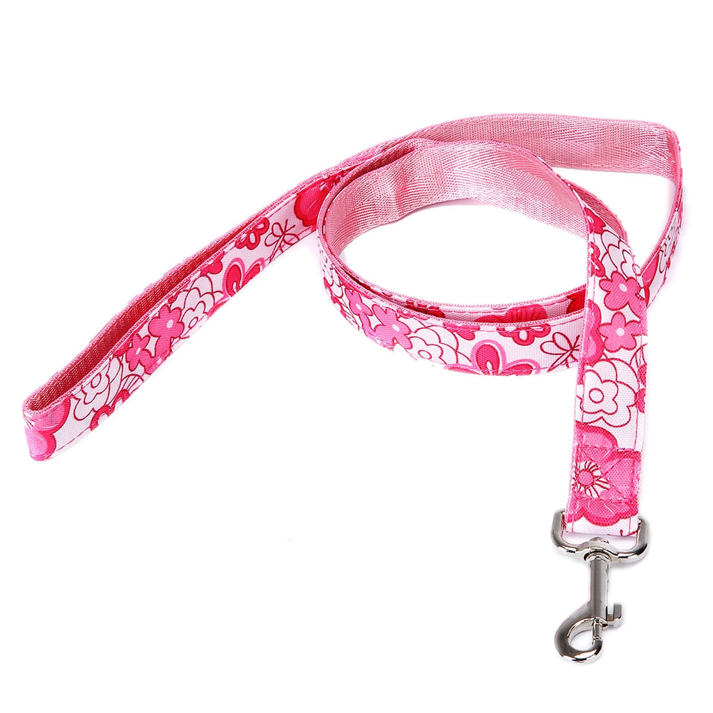 Black Christmas pet traction rope with plaid stripe pattern hand strap measuring 120cm