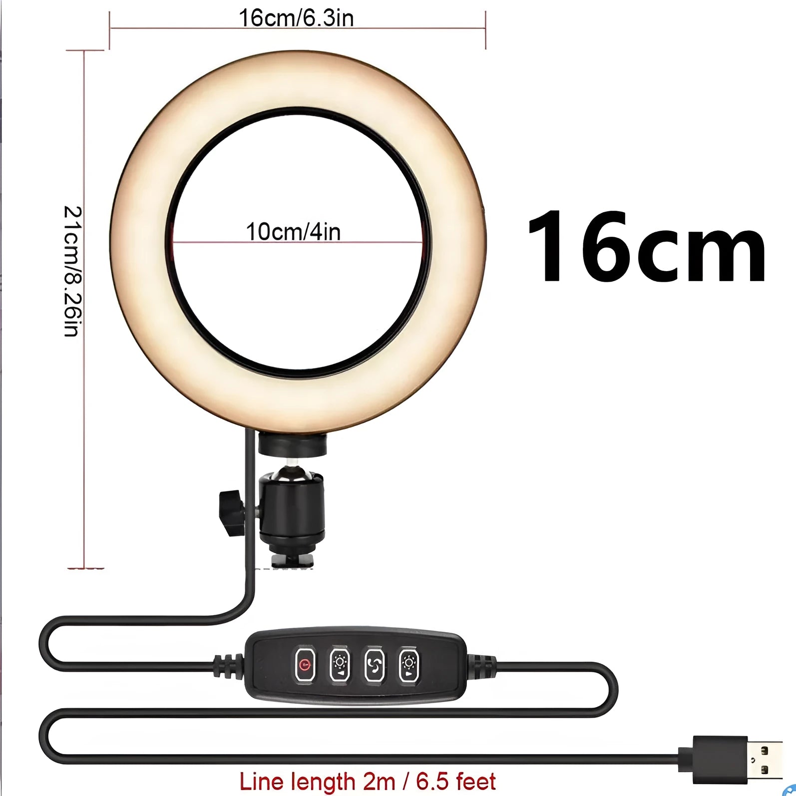 Adjustable live phone stand extended to various heights with mobile phone securely mounted