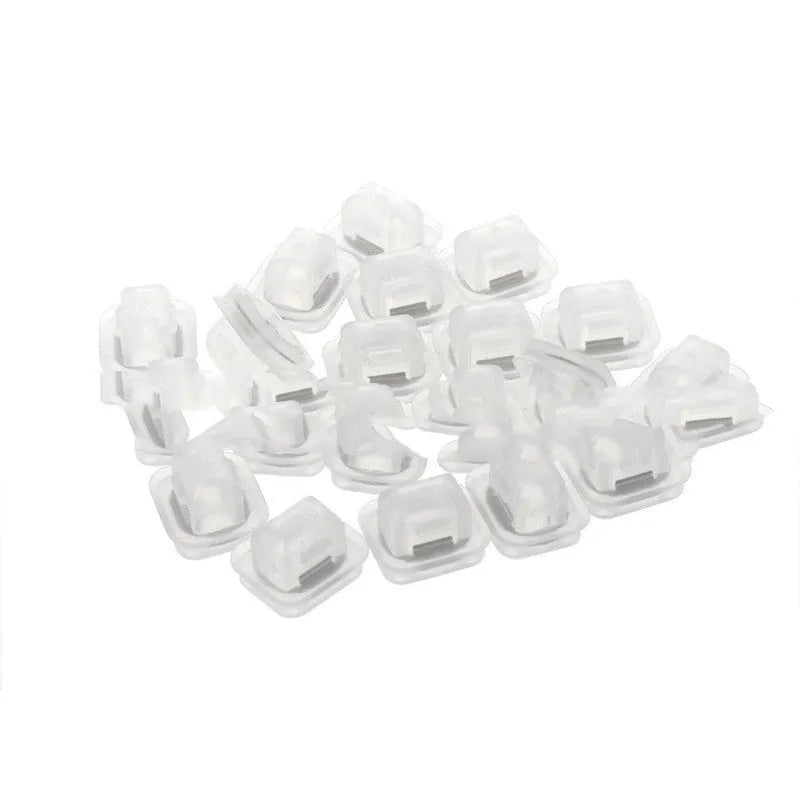 BMW E39 E38 interior seat buckle fastener clips with 17.3mm frame dimensions