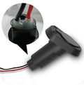 Stainless steel long pole yacht anchor light ring socket with ABS plastic base and attached wires