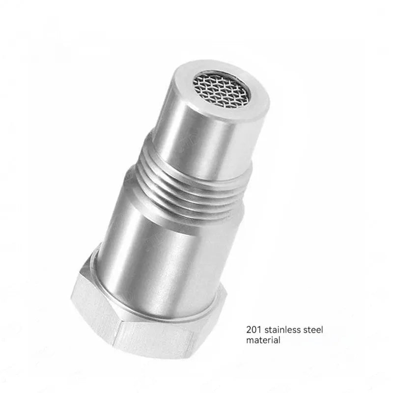 304 stainless steel car oxygen sensor adapter kit with three-way catalytic converter sensor.
