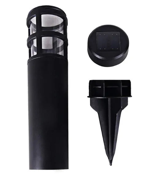 New solar lamp downlight floor outlet lawn lamp LED 0.06W 1.2V 7.2x39.5cm for garden landscape