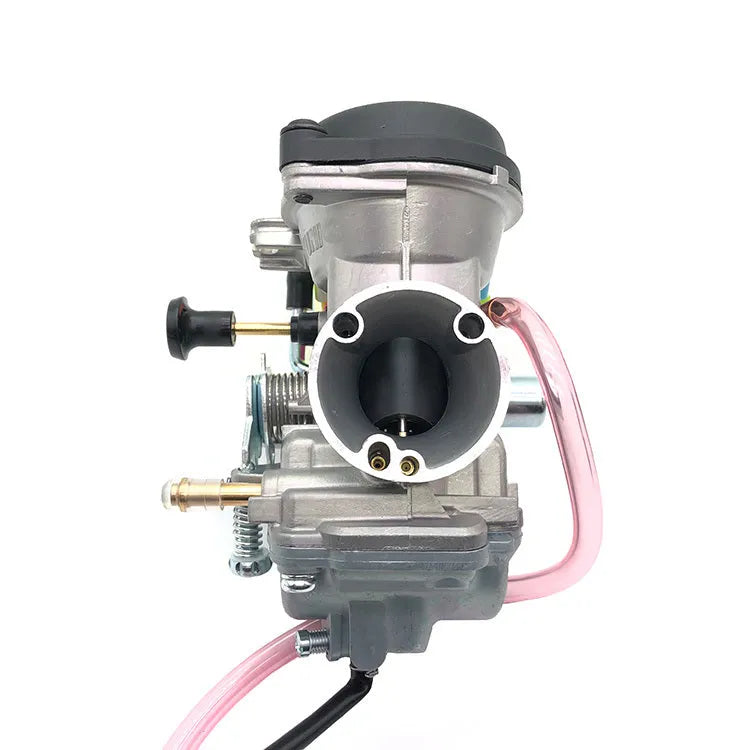 Replacement carburetor for Suzuki EN125 and Diamond Leopard HJ125K-2 motorcycles with manual or wire pull damper.