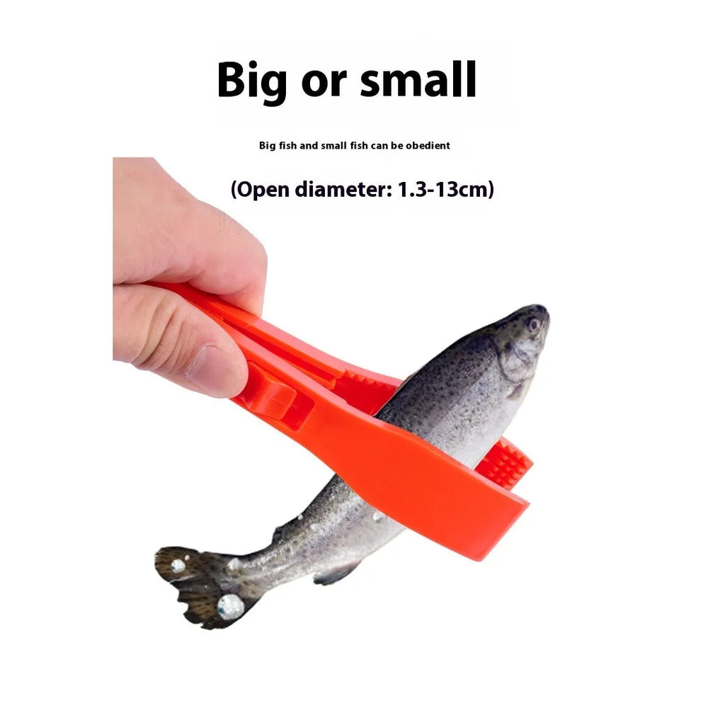 Plastic fish control clip outdoor portable without pull ring random colour