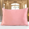 19 momme double-sided silk pillowcase shown in silver grey colour