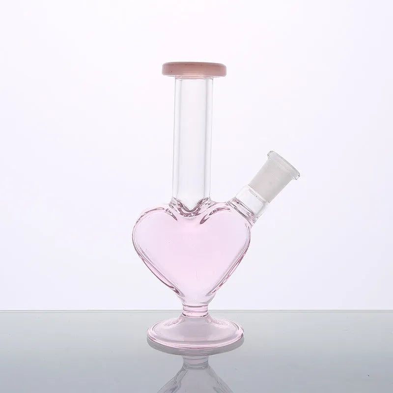 Modern geometric high borosilicate glass atomizer pendant ornament in green with accessories, polished finish