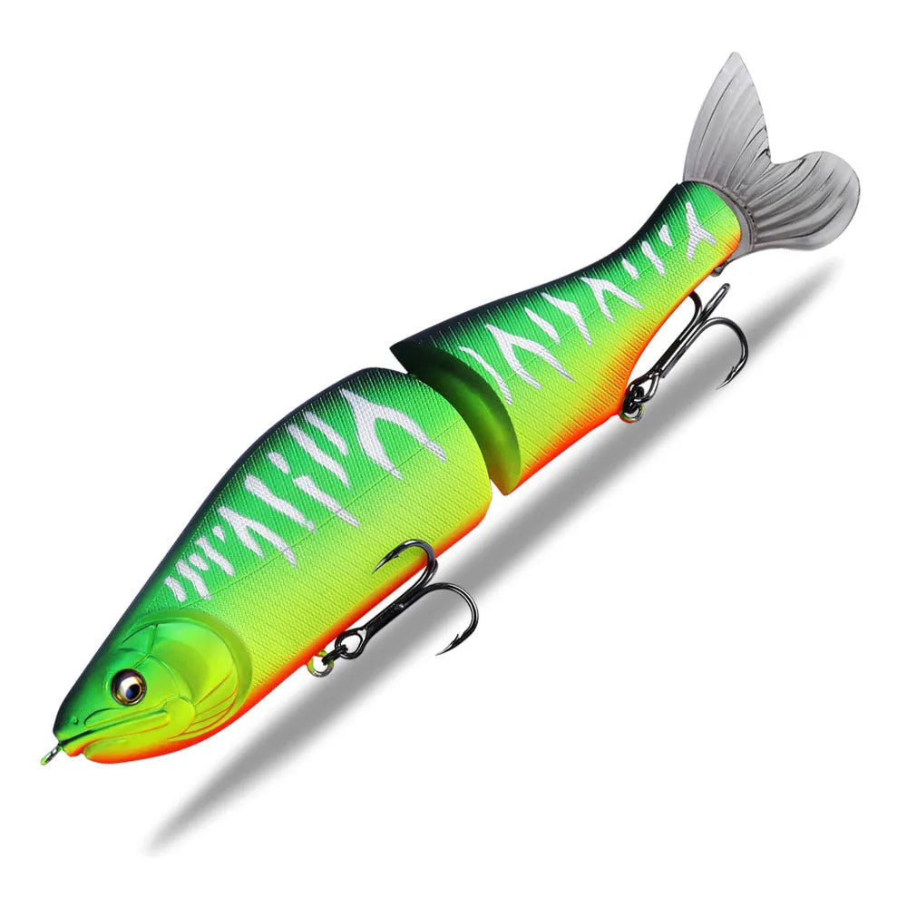 185mm soft plastic fishing bait showing colour variations for bass fishing