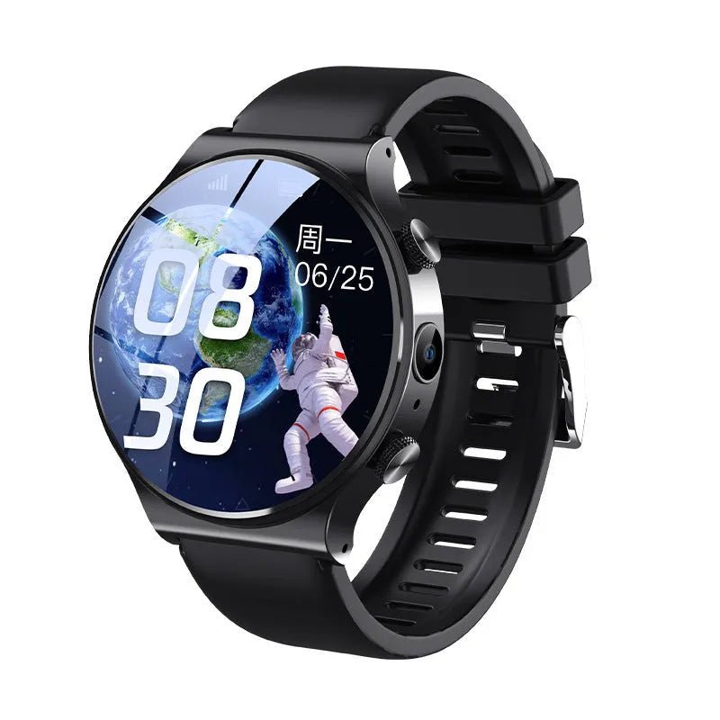 Fashion smart watch with video display in black or white colour options