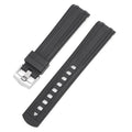 Original style watch strap with silver buckle shown in multiple colour options including Army Green, Sapphire Blue, and Black.
