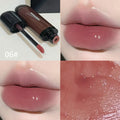 Black Citrus Mirror Lip Lacquer with six shade options in standard specification packaging