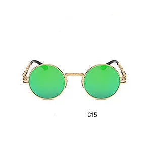 Classic square frame sunglasses for women and men in black with UV protection and plastic frame