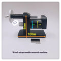 Steel watch strap removal machine tool for professional and DIY watch repair with alloy construction