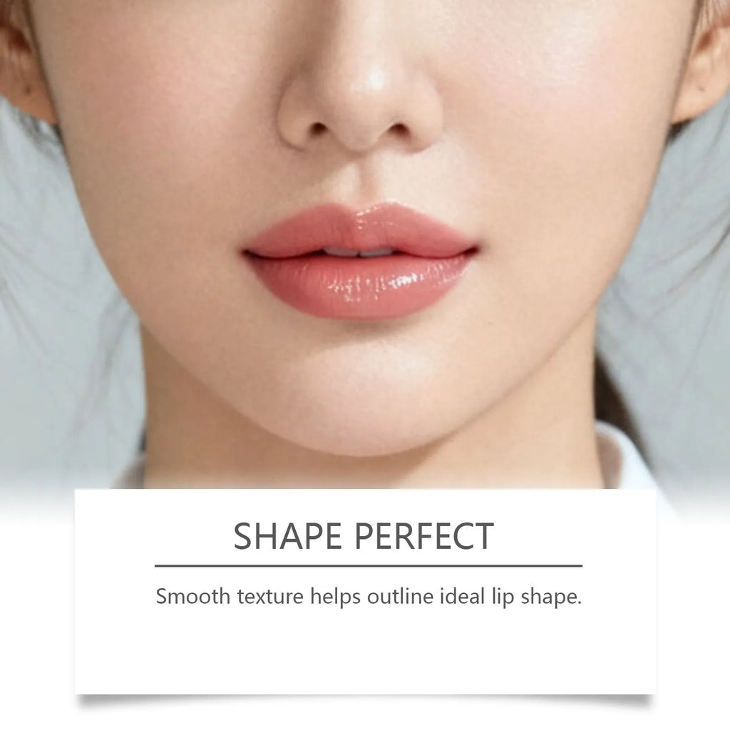Moisturising lip gloss and lip liner duo set 15ml 1.2g in six colour options including Caramel Cotton and Violet.