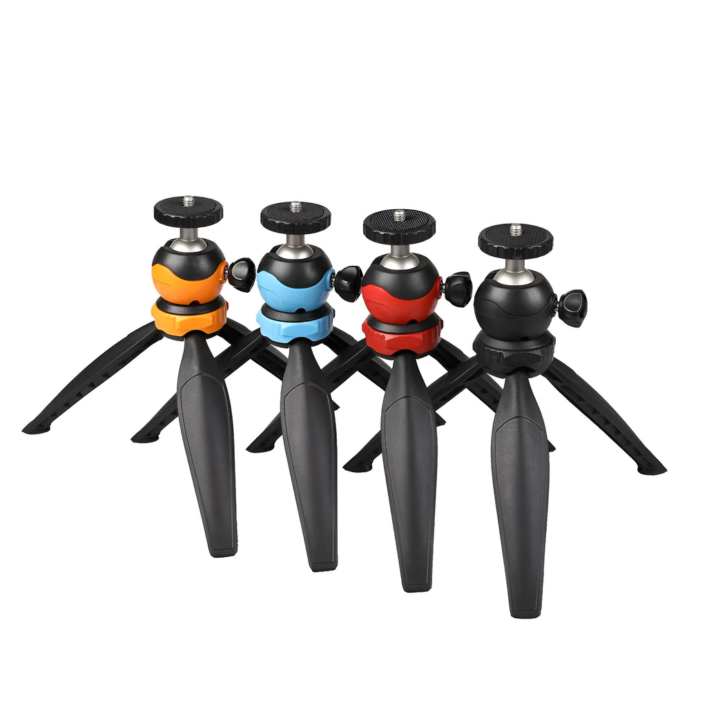 Aluminium alloy projector bracket phone selfie stand in black with adjustable height and 360 degree rotation