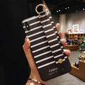 Samsung Galaxy phone case with extended bracket showing TPU back cover design