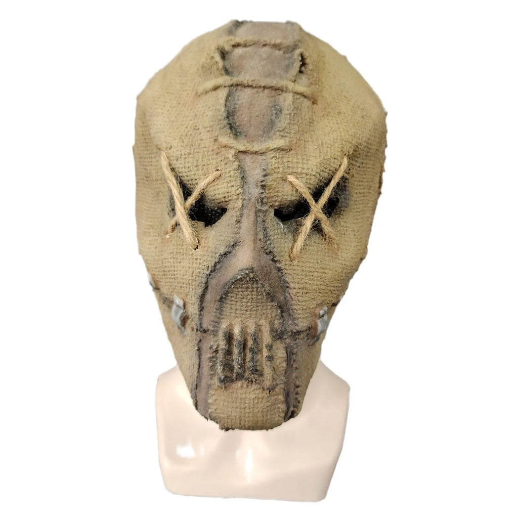Scar skull latex horror mask for Halloween costumes measuring 31cm by 25cm