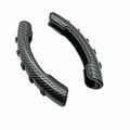 Carbon fibre black fibre anti-skid sleeve for a 38cm steering wheel.