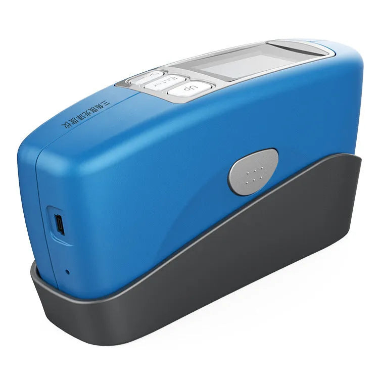 Ceramic and stone portable glossiness tester showing CS300, CS300S, and CS380 model variants.