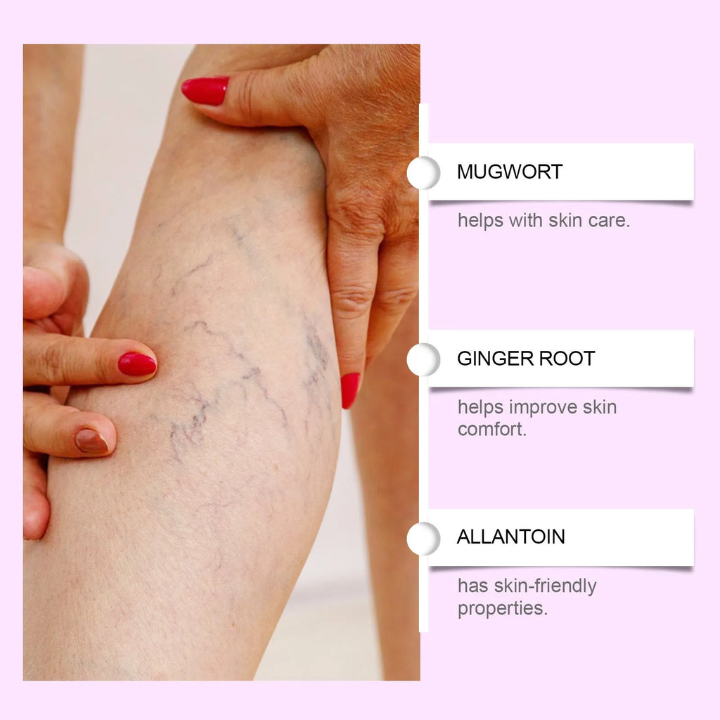 Leg nursing adhesive bandage micro needle patches with moxa and ginger extracts in four-piece pack