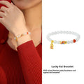 S925 sterling silver bracelet with koi fish design, cold enamel details, and natural Hetian jade.