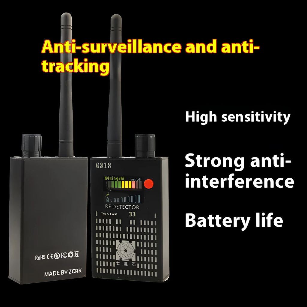 G318 professional signal detector device for anti-eavesdropping security applications