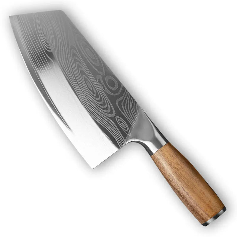 320mm stainless steel kitchen knife with forged 40Cr13 steel blade for kitchen use