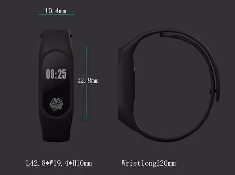 Motion intelligent hand ring for heart rate and activity tracking on a wrist, shown in multiple colours.