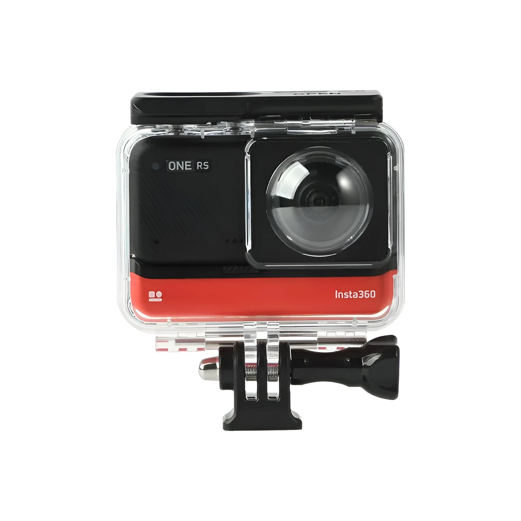 Transparent Insta360 One RS panoramic camera waterproof underwater housing case