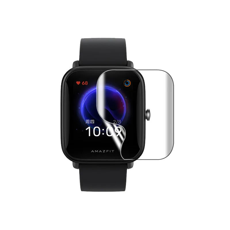 Amazfit Bip smartwatch screen protector with TPU hydrogel film