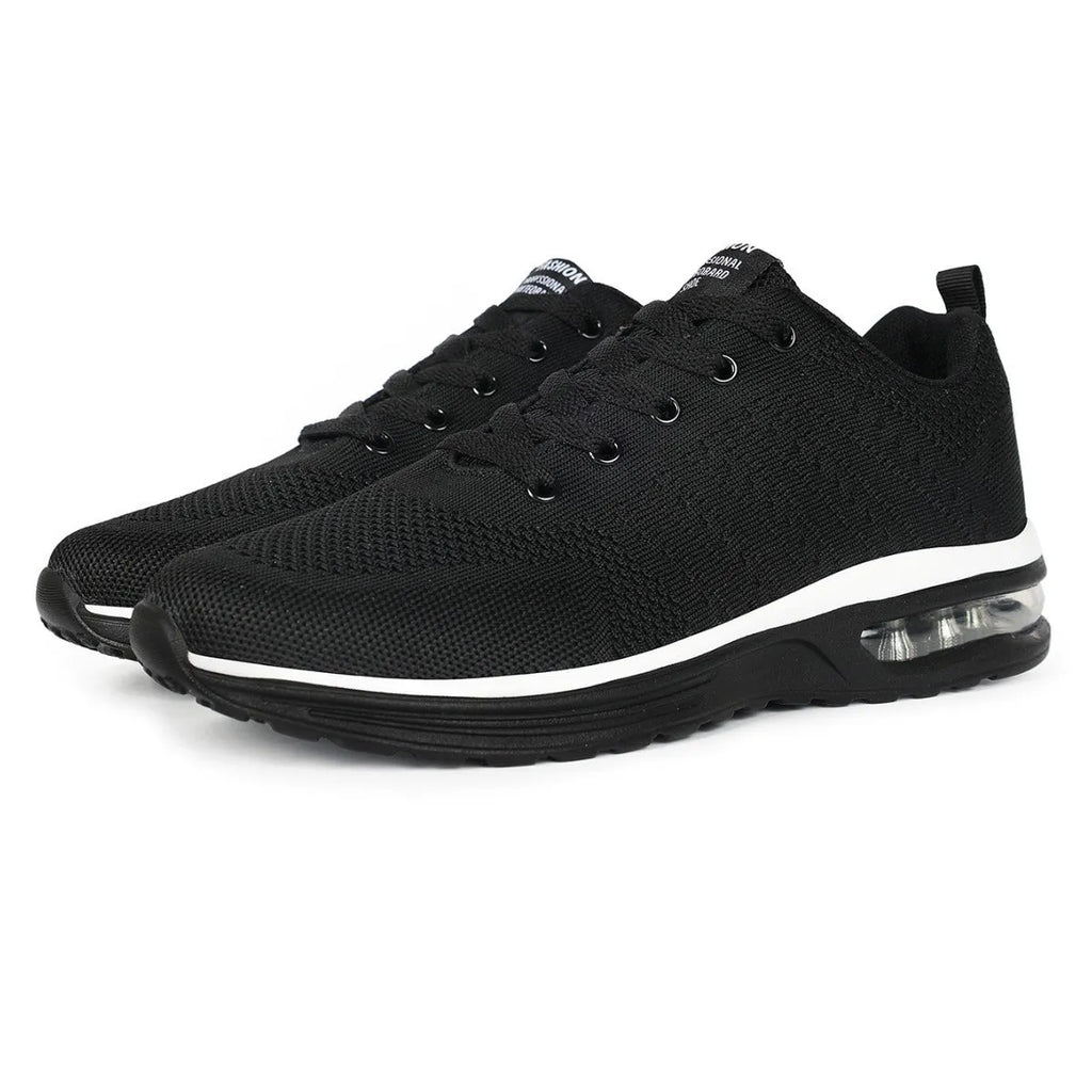 Flyknit running shoes with mesh upper and PU sole in various colours
