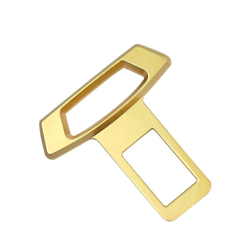 Aluminium car interior silencer insert for door panels and dashboard trimming in matte black, gold, or silver finish