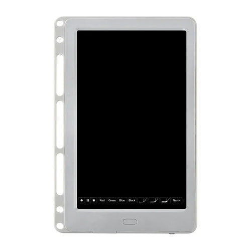 85-inch electronic writing pad with stitching appearance design, smart pen, and accessories