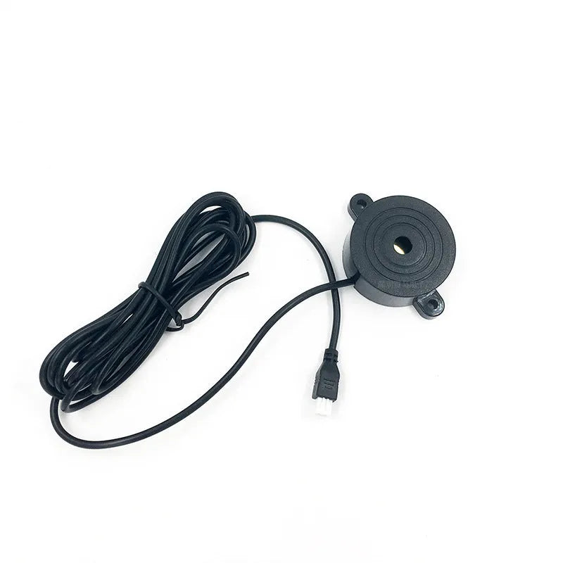 4-probe car parking sensor reversing radar system with buzzer alert module and installation tools