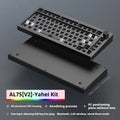 Aluminium mechanical keyboard kit with tri-mode connectivity and customisation tools