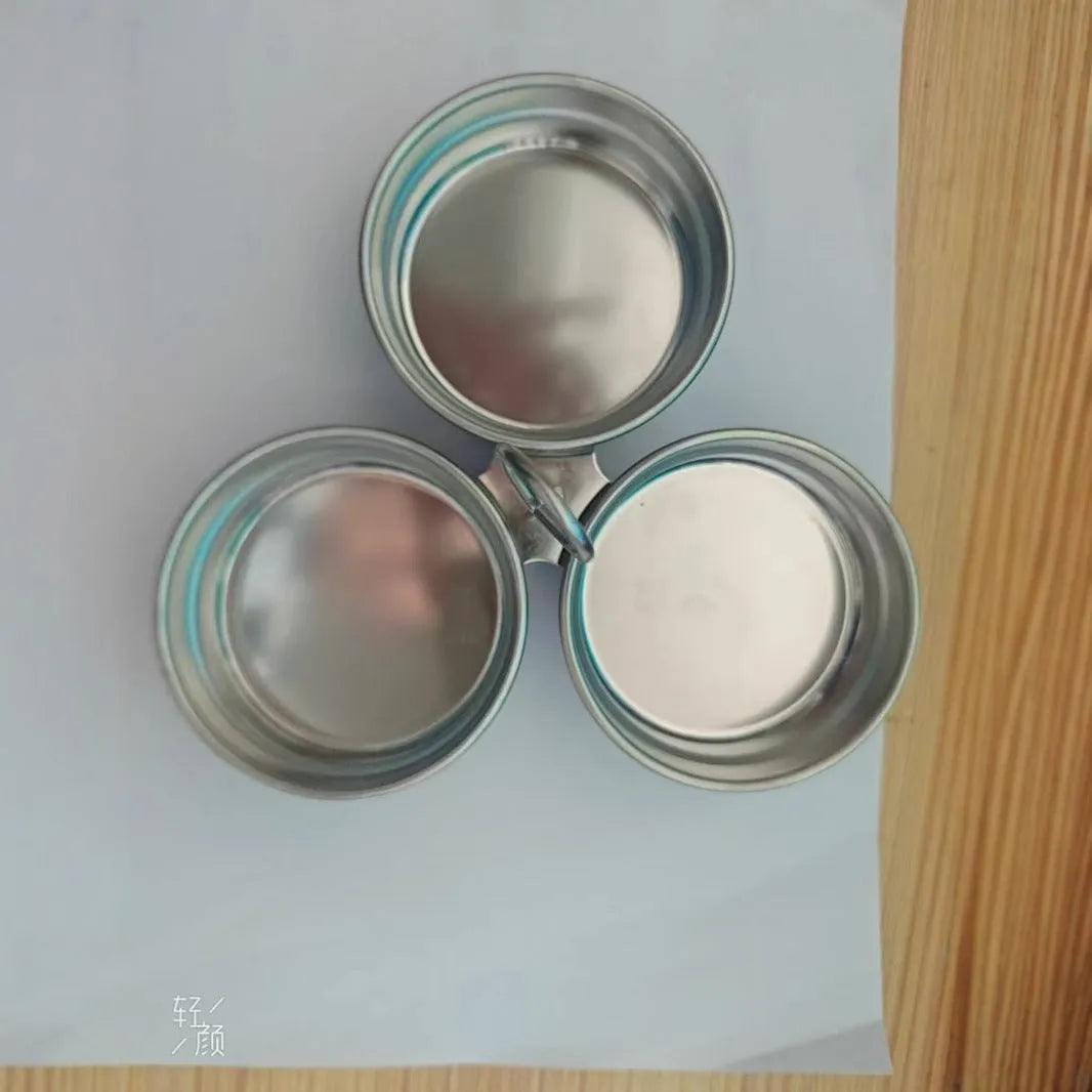 Mini egg steamer in food-grade stainless steel for cooking single boiled eggs