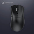 Attack Shark wireless triple-mode mouse in black, red, or white colours