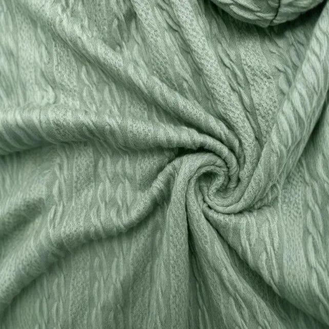 Green women's hooded sweatshirt coat with a full front zipper in a loose casual style.