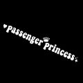 Passenger princess car sticker for rearview mirror in black, white, laser and pink colours