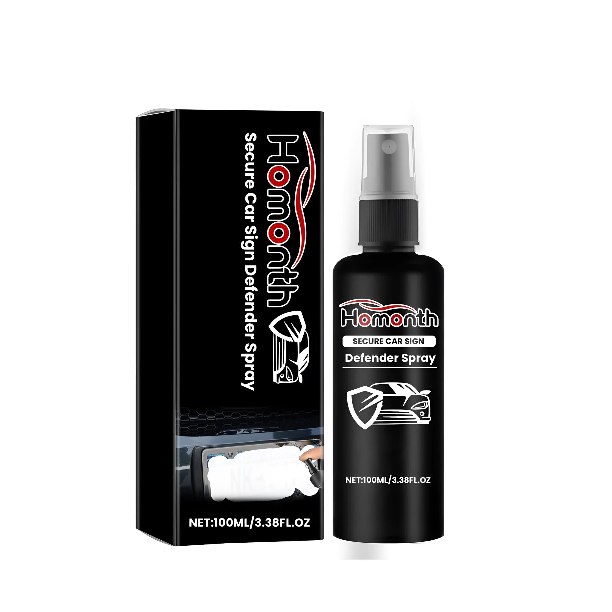 Car Sign Defender Spray 100ml canister with atomising nozzle for vehicle sticker removal