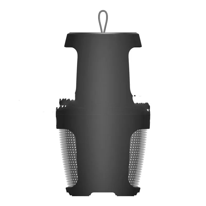 Black or white USB-powered indoor mosquito killer lamp with dimensions 115mm by 115mm by 227mm.